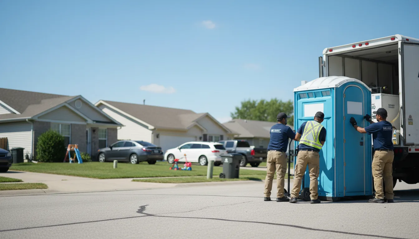 Standard Porta Potty Rentals in Muddy, IL near me